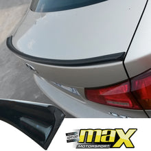 Load image into Gallery viewer, Universal Gloss Black Rubber Boot Spoiler
