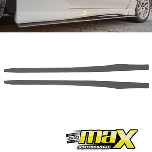 Universal Blade Style Carbon Side Skirt Extensions