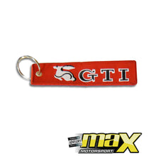 Load image into Gallery viewer, GTI Rabbit Embroidered Key Ring
