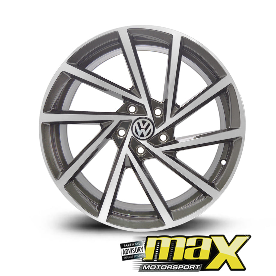 18 Inch Mag Wheel - Golf 7.5 R Replica Wheel 5X112 PCD