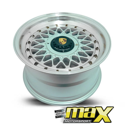 15 Inch Mag Wheel - MX355 Porsche Mesh Replica Wheel (4x100/114.3 PCD)