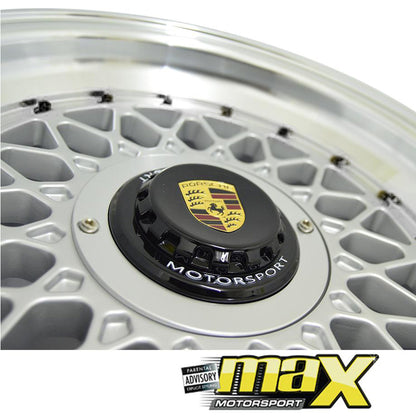 15 Inch Mag Wheel - MX355 Porsche Mesh Replica Wheel (4x100/114.3 PCD)