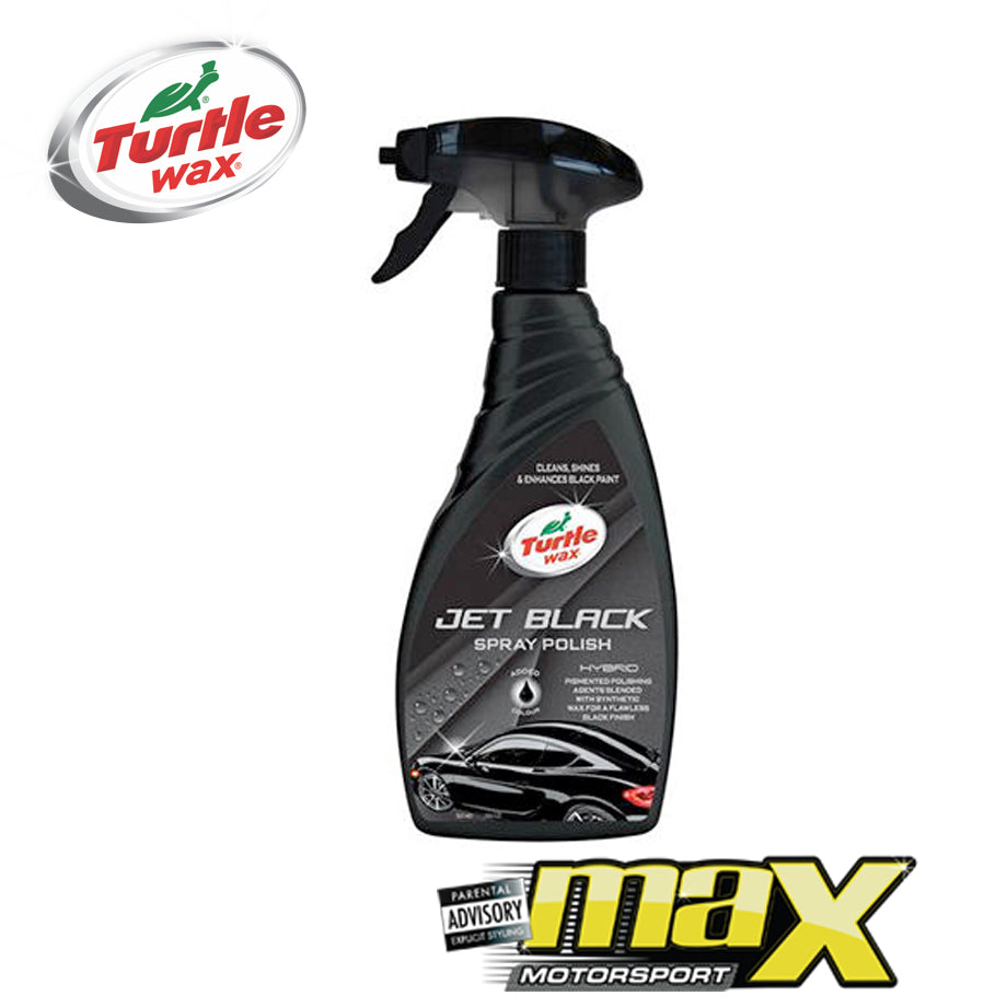 Turtle Wax Jet Black Spray Polish Black (500ml)