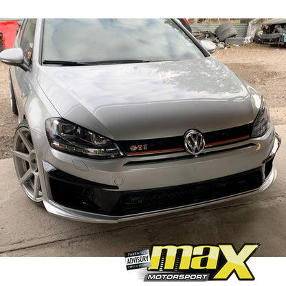 Suitable To Fit - VW Golf 7 R400 Style Plastic Front Bumper Upgrade