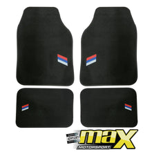 Load image into Gallery viewer, 3-Stripe M Style Car Mats (4-Piece)
