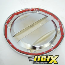 Load image into Gallery viewer, Mitsubishi Triton (06-10) Chrome Fuel Cap Covers With Triton Logo
