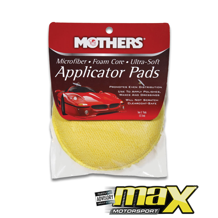Mothers® Microfiber Foam Core Ultra-Soft Applicator Pads