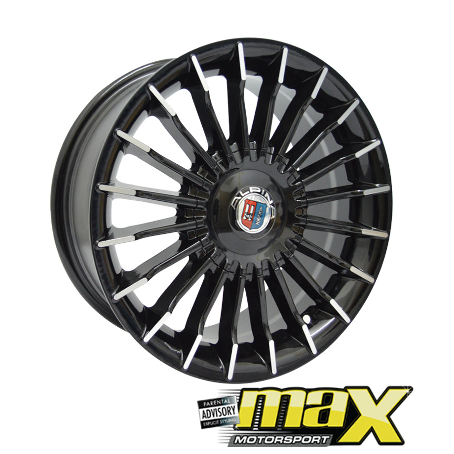 15 Inch Mag Wheel - MX1042 Alpina - 5x100 PCD – Max Motorsport