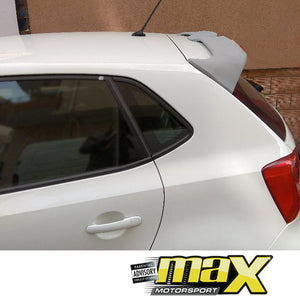 VW Polo 6 Oettinger Style Plastic Roof Spoiler (Unpainted)