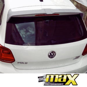 VW Polo 6 Oettinger Style Plastic Roof Spoiler (Unpainted)