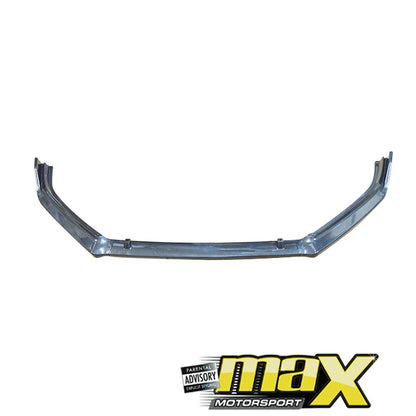 VW Polo 6 / Polo 7 Carbon Look 3-Piece Front Lip Spoiler