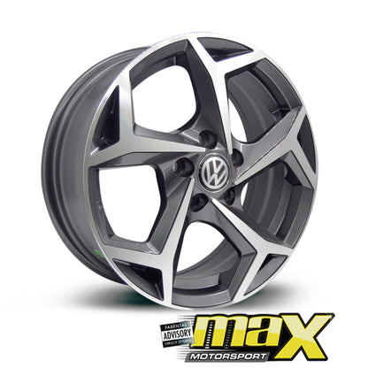 15 Inch Mag Wheel - Polo R-Line Style - MX5350 (5x100 PCD)