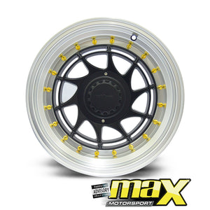 15 Inch Mag Wheel - RF YVR Replica Wheel (4x100/114.3 PCD)