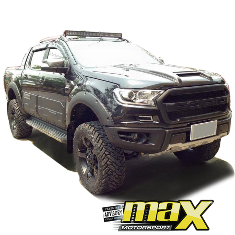 Ranger/Everest T7 (16-On) Raptor V3 Style Plastic Bonnet Scoop