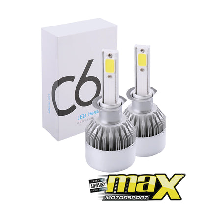 C6 LED Headlight Bulb Kit - 9006