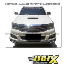 Load image into Gallery viewer, Toyota Hilux (2012-2015) TRD Xtreme Plastic Front Lip Add On
