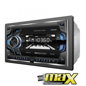 Soundstream VM-22B Double Din Media Player With SD/USB & Bluetooth