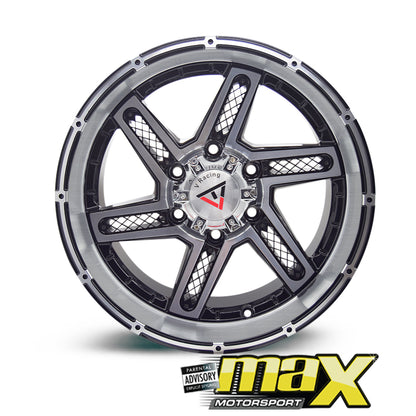 17 Inch Mag Wheel - MX6039 Bakkie Wheels (6x139.7 PCD)