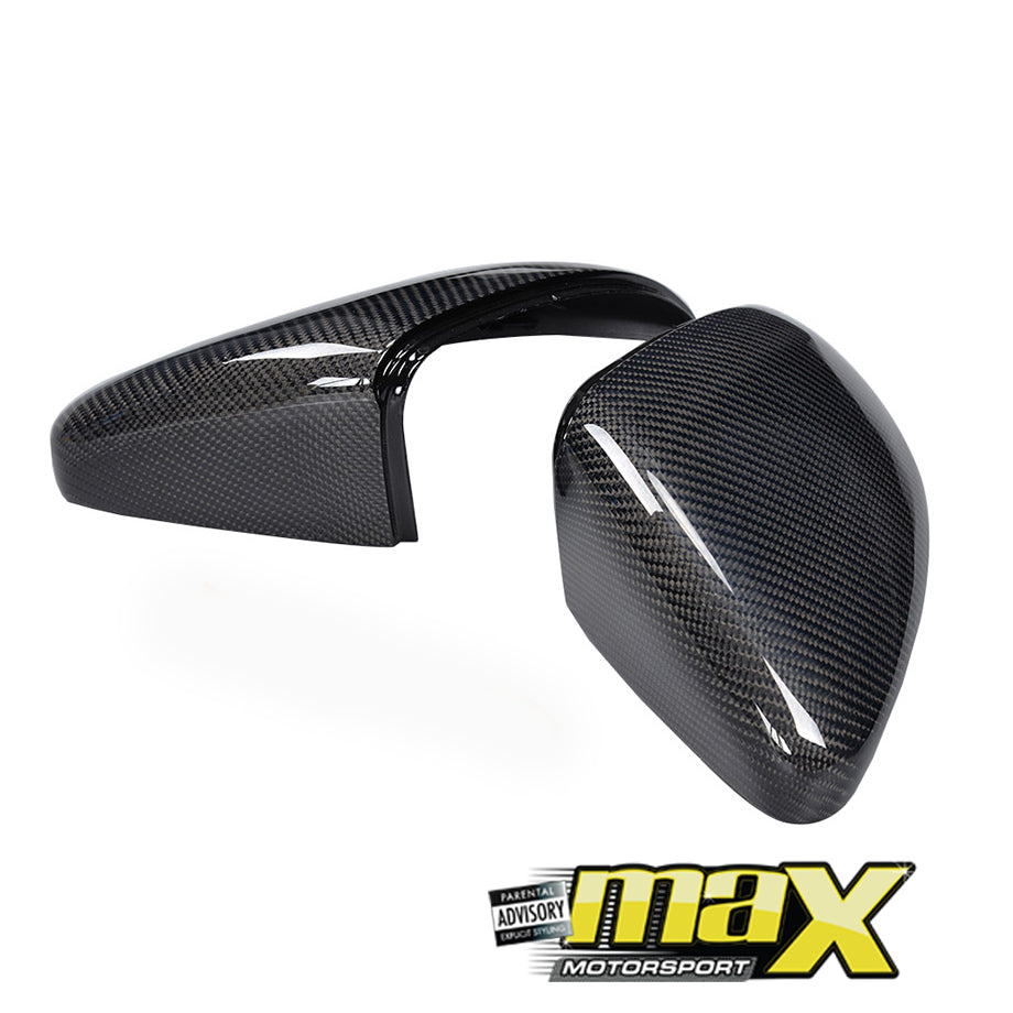 VW Golf Mk7 Carbon Fibre Clip On Mirror Covers