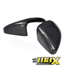 Load image into Gallery viewer, VW Golf Mk7 Carbon Fibre Clip On Mirror Covers
