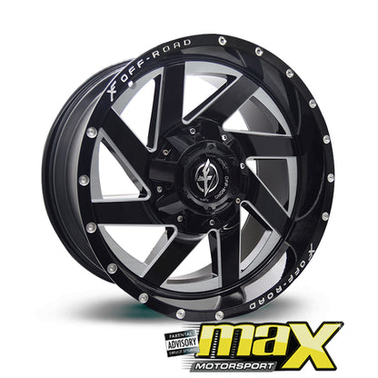 20 Inch Mag Wheel - MX1448 Bakkie Wheels (6x135/139.7 PCD)
